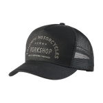 TRIUMPH WORKSHOP TRUCKER CAP, BLACK - MCAS2351