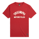 TRIUMPH Burnham T-Shirt, rot