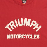 TRIUMPH Burnham T-Shirt, rot