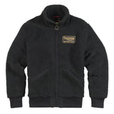 TRIUMPH ROADHOUSE HIGH-PILE BLACK FLEECE