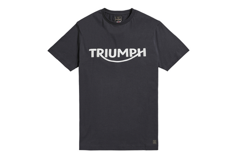 T-shirt TRIUMPH Bamburgh, noir